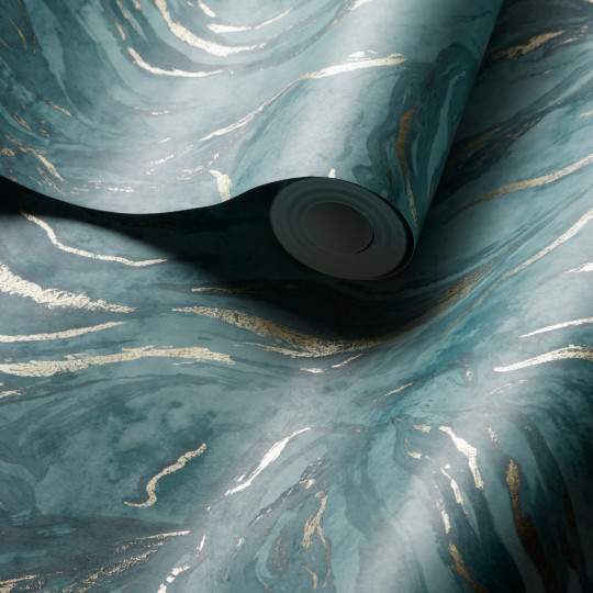 Clarke & Clarke Tapete Lavico - Teal