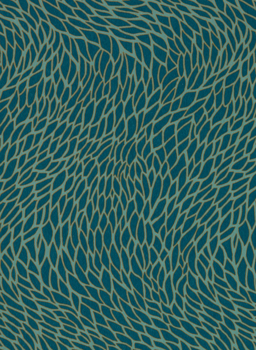 Clarke & Clarke Papier peint Corallino - Teal