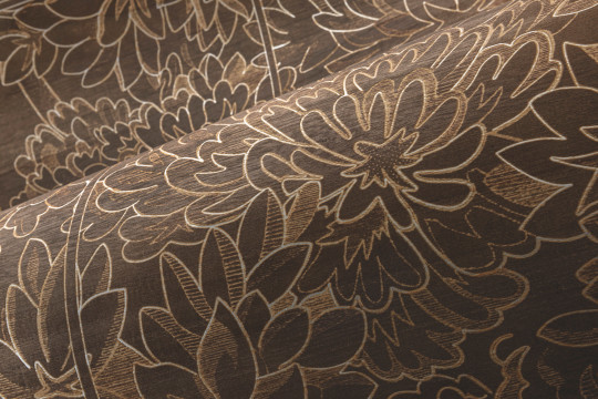 Arte International Wallpaper Ajoura - Walnut