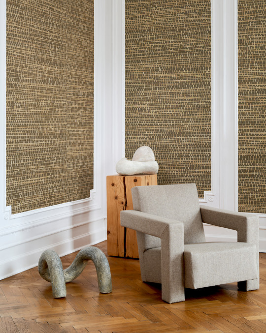 Arte International Wallpaper Ruban - Oak