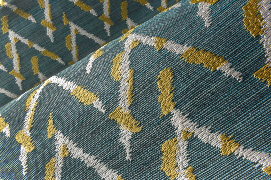 Arte International Wallpaper Chasu - Lemony Teal