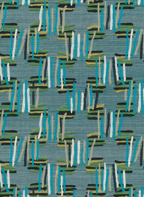 Arte International Wallpaper Tatami - Calypso Teal