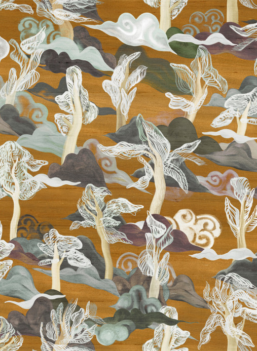 Arte International Wallpaper Saranda - Amber Woods