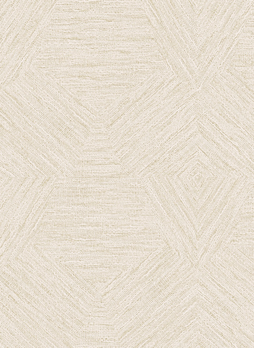 Arte International Wallpaper Pentagono - Ivory