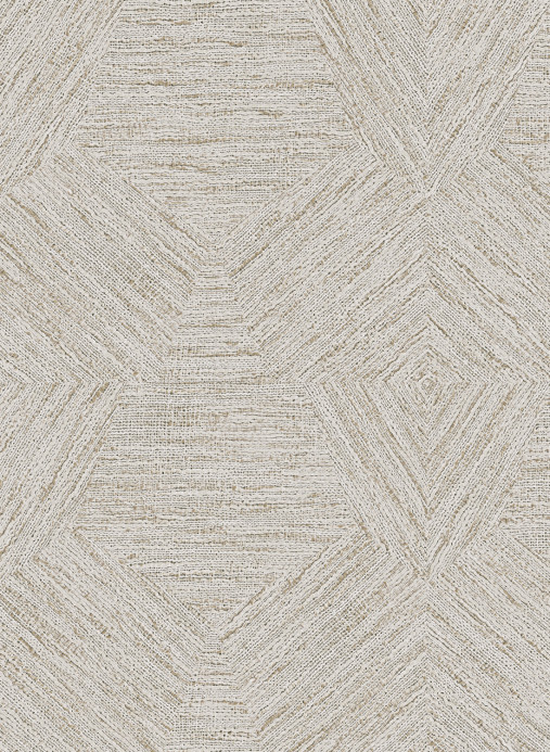 Arte International Carta da parati Pentagono - Linen