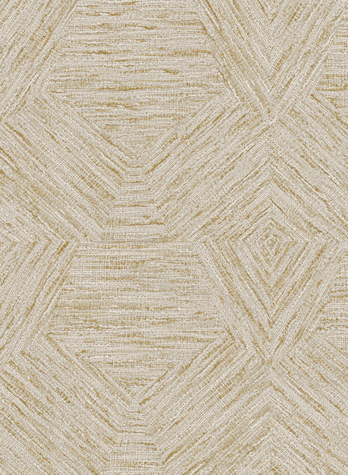 Arte International Wallpaper Pentagono - Straw