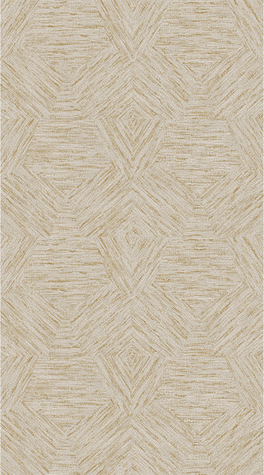 Arte International Wallpaper Pentagono - Straw