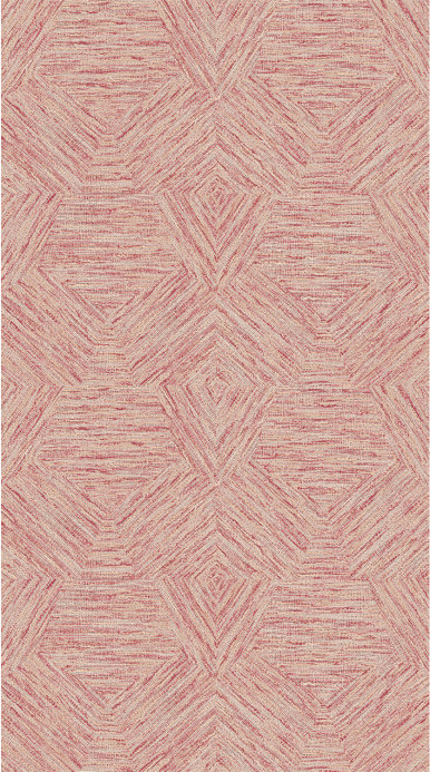 Arte International Tapete Pentagono - Fuchsia