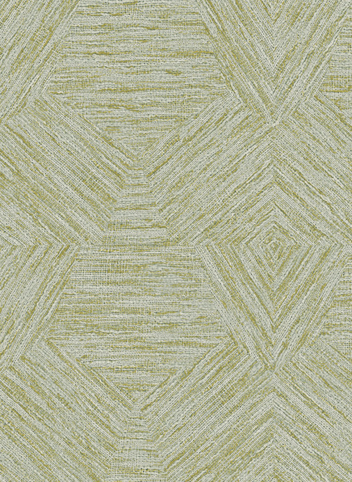 Arte International Wallpaper Pentagono - Lime