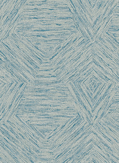 Arte International Wallpaper Pentagono - Turquoise