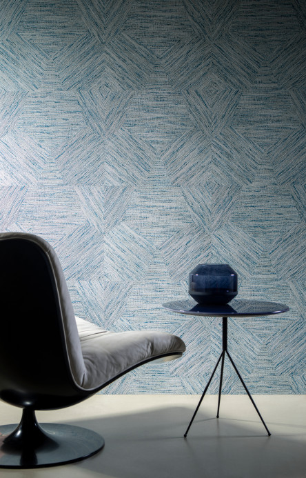 Arte International Wallpaper Pentagono - Turquoise