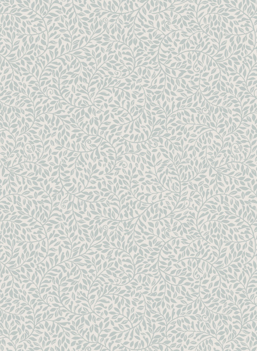 Sandberg Wallpaper Bladverk - Misty Blue