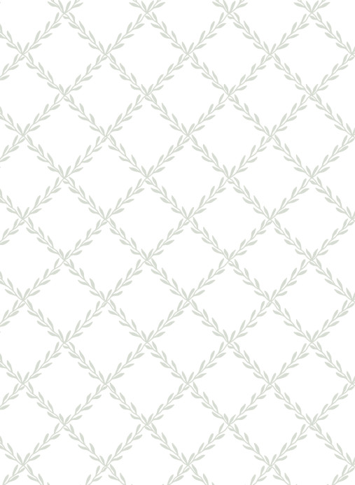 Sandberg Papier peint Trellis - Garden Green