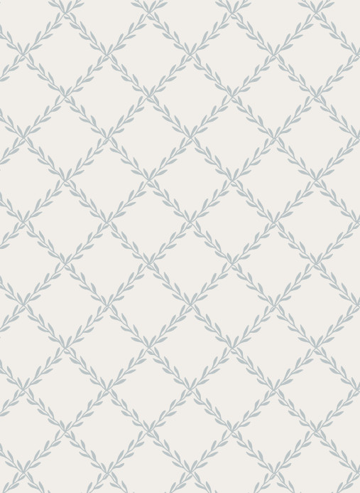 Sandberg Wallpaper Trellis - Misty Blue