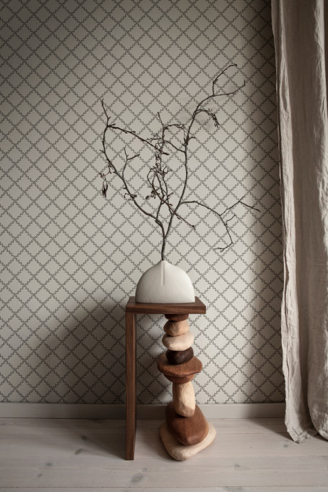 Sandberg Tapete Trellis - Graphite