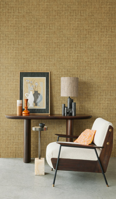 Eijffinger Wallpaper Rustic Blocks - 333453