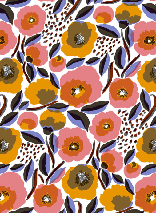 Marimekko Wallpaper Rosarium - 25155