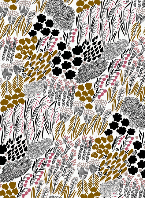 Marimekko Wallpaper Pieni Letto - 25146