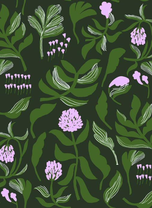 Marimekko Wallpaper Kasvio - 25190