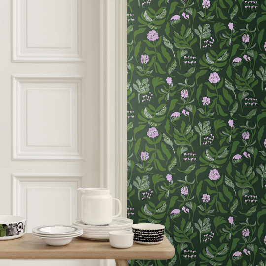 Marimekko Wallpaper Kasvio - 25190