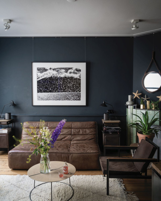 Farrow & Ball Estate Emulsion Archive colour - Black Blue 95 - 2,5l