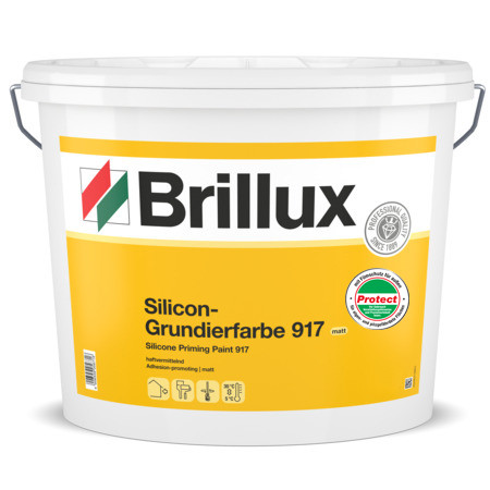 Brillux Silicon-Grundierfarbe 917 Protect weiß - 15l