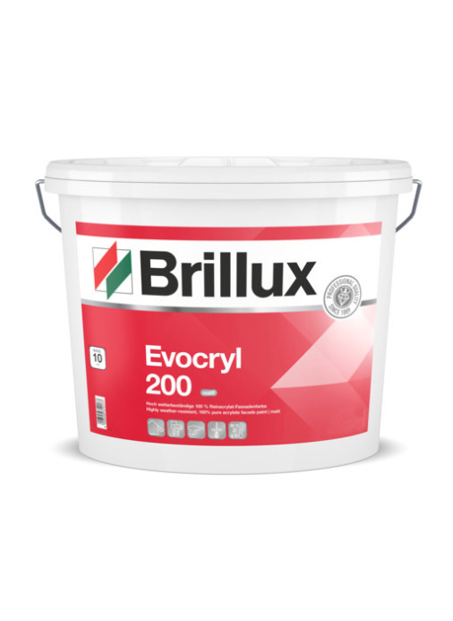 Brillux Evocryl 200 weiß - 15 L