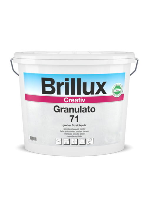 Brillux Creativ Granulato 71 weiß - 25 kg