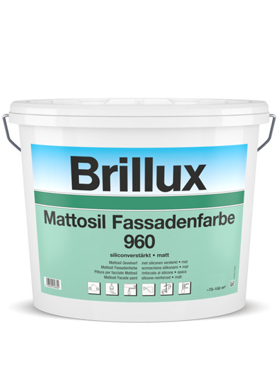 Brillux Mattosil 960 weiß - 15l