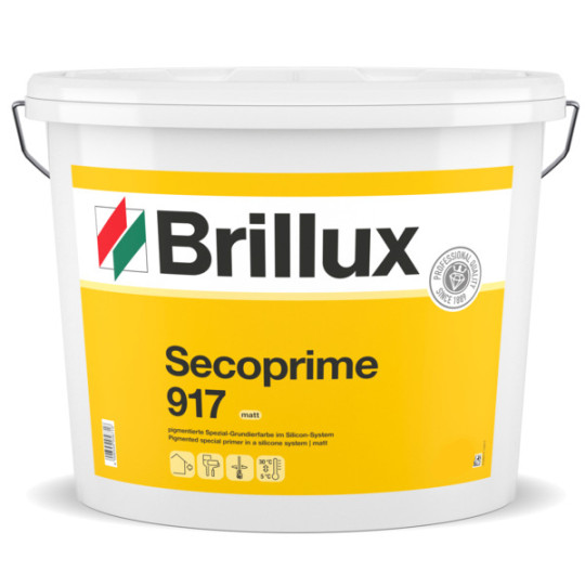 Brillux Silicon-Grundierfarbe 917 weiß - 15l