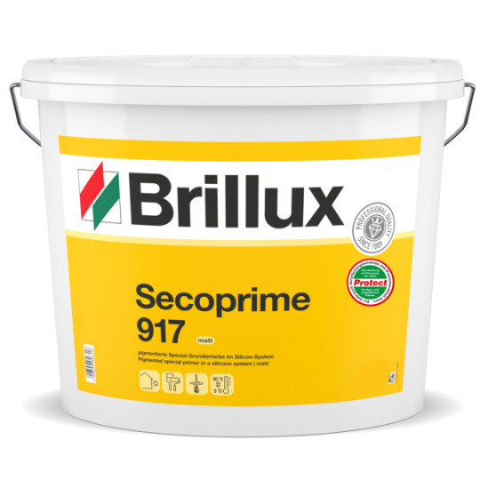 Brillux Silicon-Grundierfarbe 917 Protect weiß - 15l