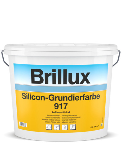 Brillux Silicon-Grundierfarbe 917 weiß - 15l