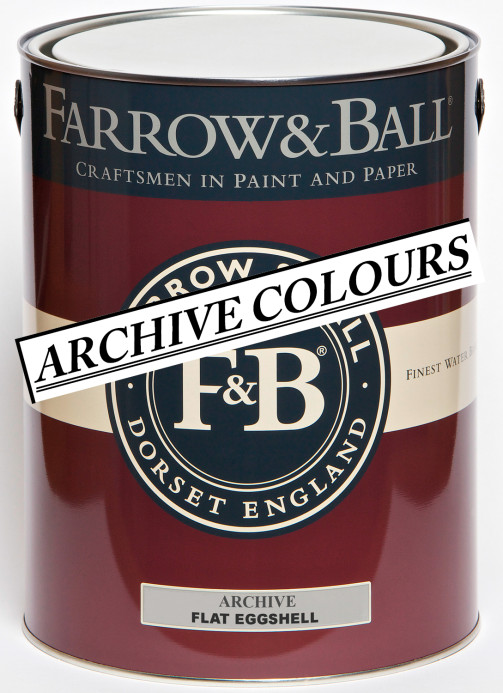 Farrow & Ball Flat Eggshell Archive Colour