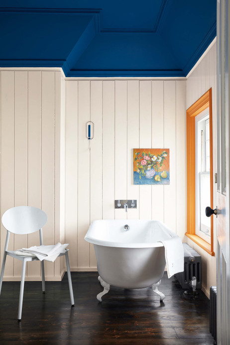 Little Greene Intelligent Satinwood - Deep Space Blue 207 - 1l