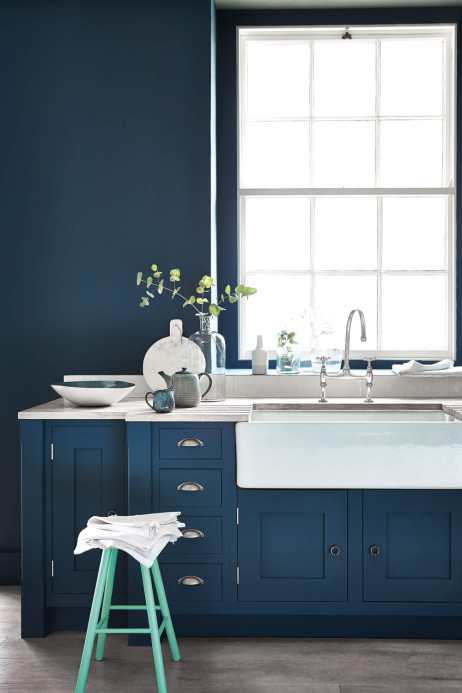 Little Greene Absolute Matt Emulsion - 5l - Hicks' Blue 208