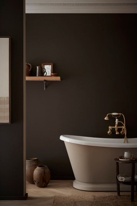 Little Greene Absolute Matt Emulsion - Chocolate Colour 124 - 1l