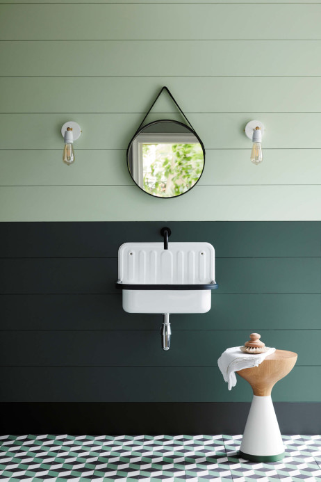 Little Greene Intelligent Eggshell - 1l - Three Farm Green 306