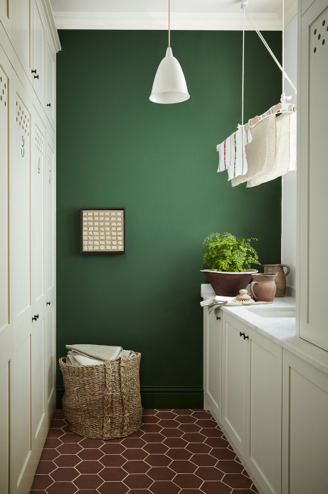 Little Greene Intelligent Matt Emulsion Paint - Dark Brunswick Green 88 - 1l