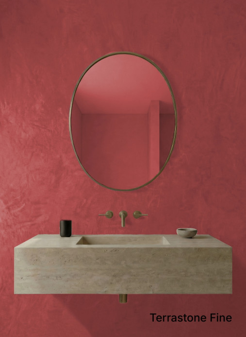 Terrastone Original fein - Musterkarte - Orientrot - 31