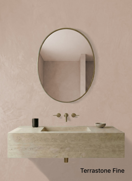 Terrastone Original fein - carte échantillon - Maron - 35