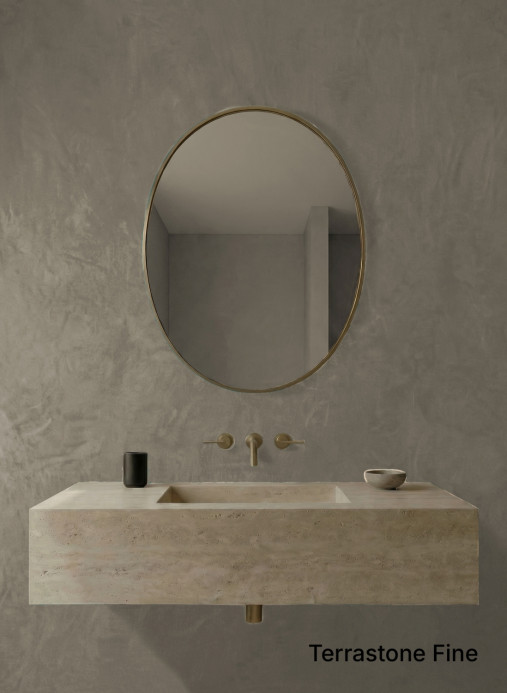 Terrastone Original fein - carte échantillon - Kaffee - 41