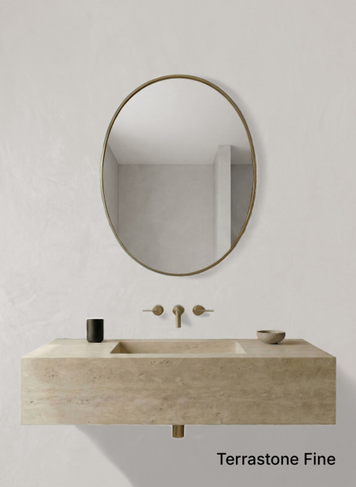 Terrastone Original fein - carte échantillon - Mumbai Fog - 47