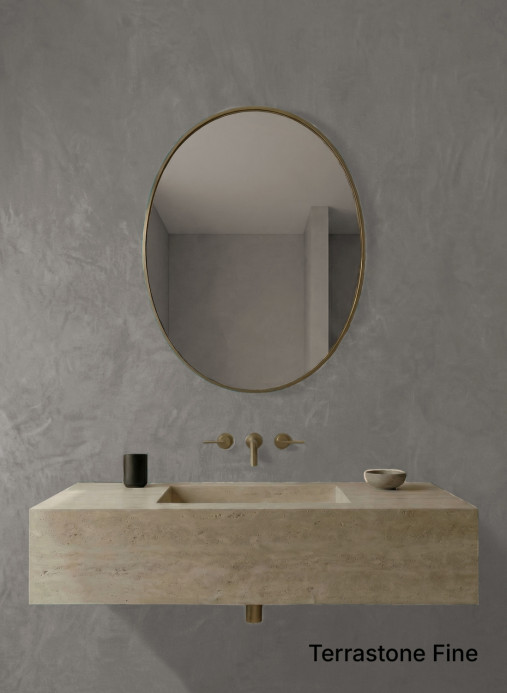 Terrastone Original fein - carte échantillon - Beton Standard - 52