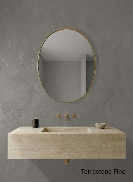 Terrastone Original fein - Musterkarte - Beton Schlamm - 54