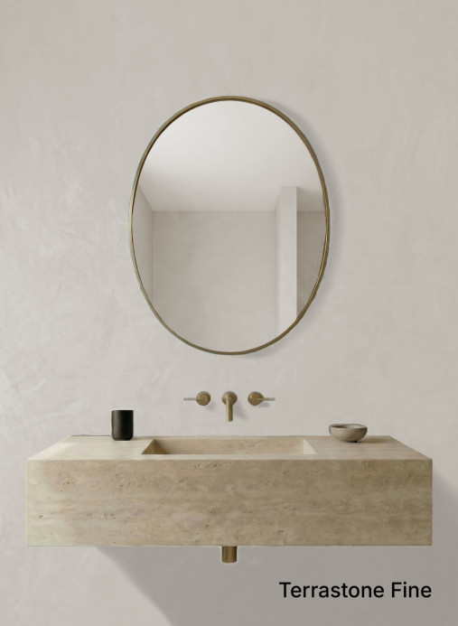 Terrastone Original fein - Musterkarte - Beton Opal - 55