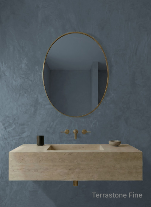 Terrastone Original fein - Probebeutel - Taubenblau - 79