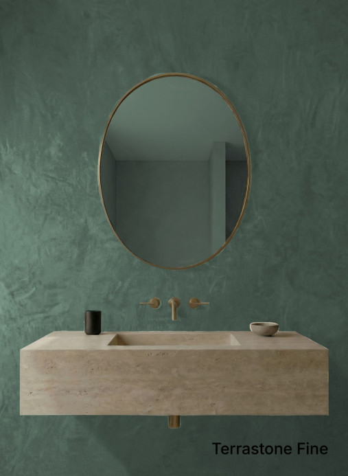 Terrastone Original fein - sachet échantillon - Waldgrün - 82