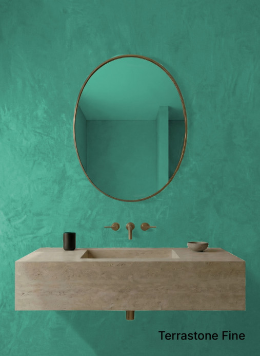 Terrastone Original fein - 15 kg - Smaragdgrün - 88