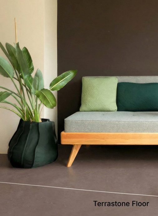 Terrastone Rustique floor - 15kg - 40 - schoko