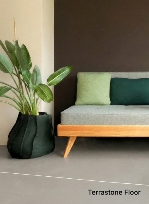 Terrastone Rustique floor - 15kg - KG4 - Achatgrau Opal